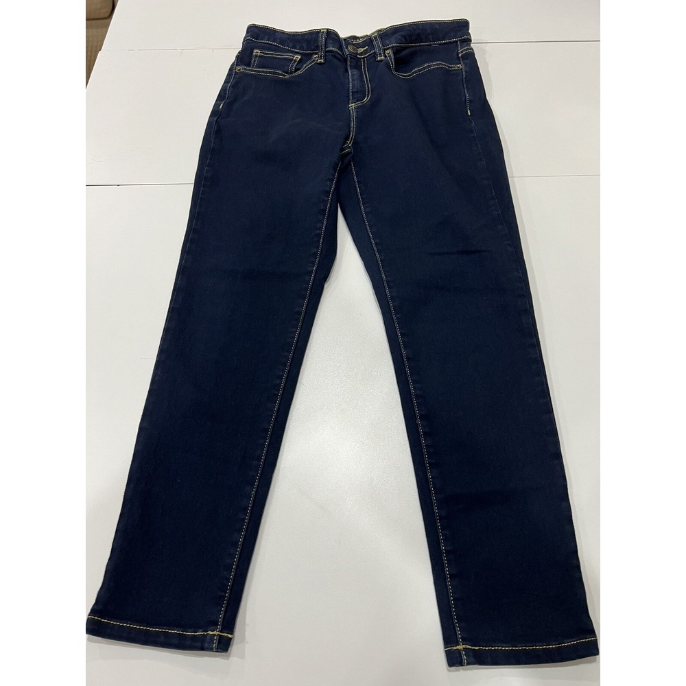 Michael‎ Kors Womens Izzy Cropped Skinny Jeans Size 6 x 25  Dark Denim $99.00